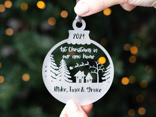 new home family bauble