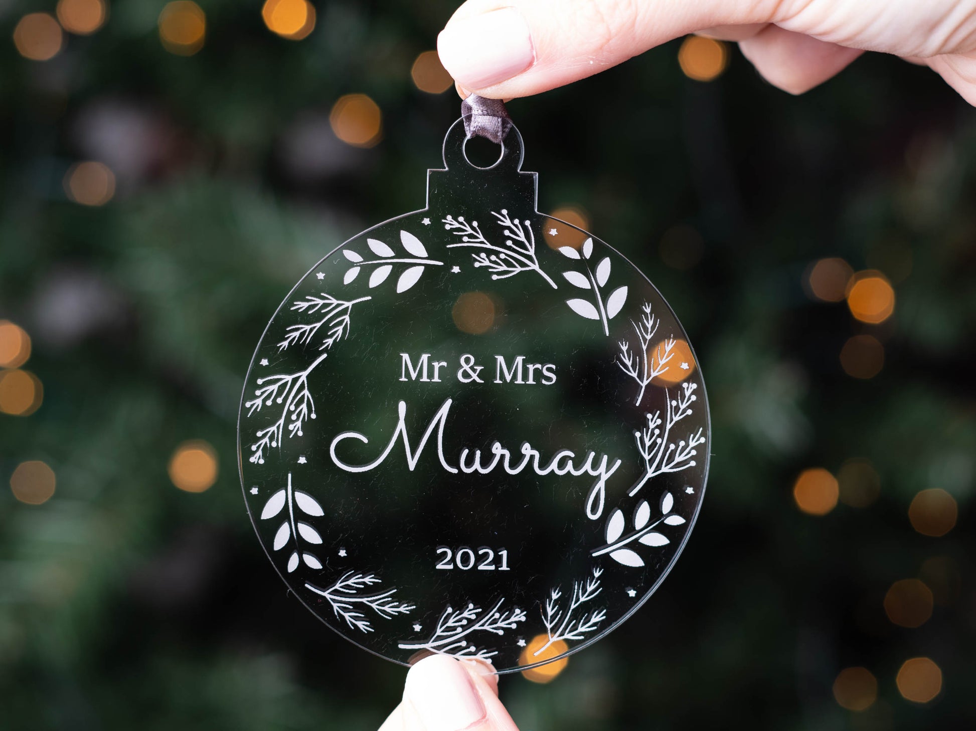 newly married bauble